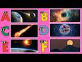 A to Z Space Alphabet 🚀🌌 | Learn ABCs with Planets, Stars &amp; Funny Space Facts