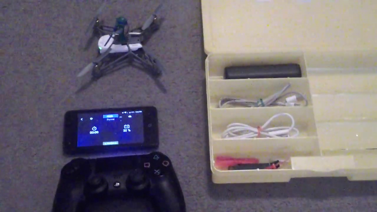 parrot airborne cargo drone w/ ps4 controller 