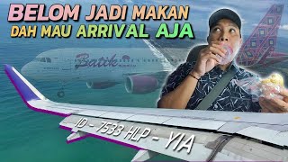 LAMA NUNGGU DARIPADA TERBANGNYA | Batik Air Halim Perdanakusuma - YIA | Airbus A320 PK-LZH