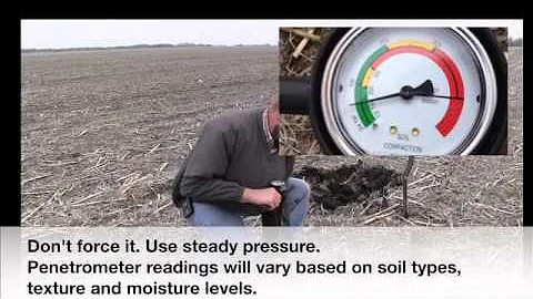 How to Use the Soil Penetrometer