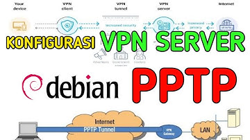 Konfigurasi PPTP VPN Server pada Debian Server