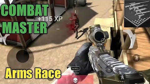 Combat Master - FPS - Arms Race gameplay (Android, iOS)