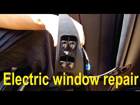 How to repair an electric window controller (Mercedes Benz W203)