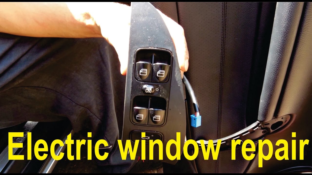 ⁣How to repair an electric window controller (Mercedes Benz W203)