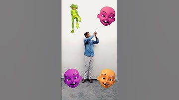 Upin ipin head to dancing frog,, joker,, gorilla & dame tu cosita - magic vfx #tranding #vfxlavnish