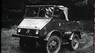 The Unimog in the forestry business - advertising film from 1953