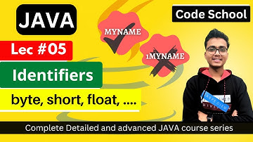Java Naming Conventions | Identifiers with  Examples | Java full course in hindi | Java tutorial #5