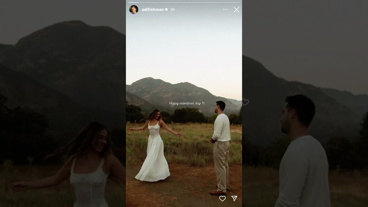 February 14, 2025 at 11:13pm. On instagram. Adi Fishman