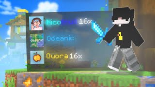 Top 3 SMOOTHEST Texture Packs For Hive Bedwars/PvP  [FPS BOOST] | MCPE screenshot 1