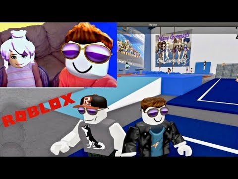 Roblox Gravity Gymnastics Roleplay Family Gaming Team In Training Funny Competition Tryouts Youtube - empire gymnastics private gym group only roblox