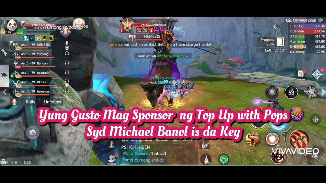 Perfect World Mobile HOH Void : No Cleric Run