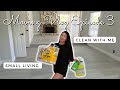 MOVING VLOG EP: 3 | Realistic Small Living | Clean with me | More Packing