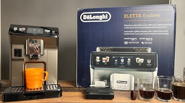 How to Setup the Delonghi Eletta Explore Superautomatic Coffee Machine (live)