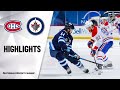 Canadiens @ Jets 2/27/21 | NHL Highlights