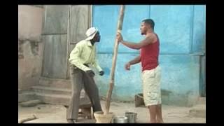 lil win teaching a whiteman how to pound fufu