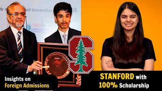 How to get into Stanford with 100% Scholarship ? Complete Podcast | Foreign Admission screenshot 4