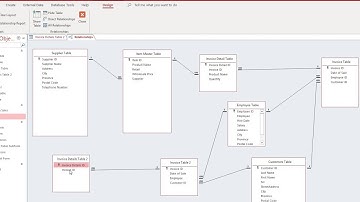 Create an Invoice in Microsoft Access Part 2