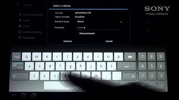 Sony BRAVIA Wi-Fi Direct: How to Video.....