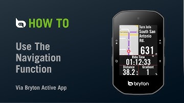Rider S500 | Use the Navigation Function