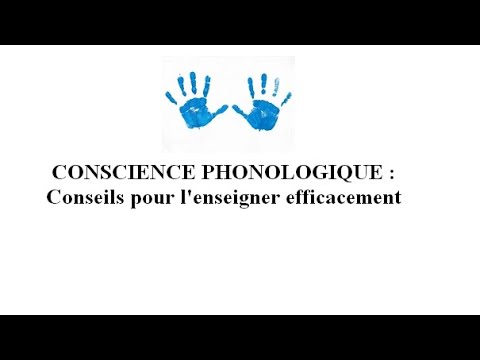 Vidéo: Qu'est-ce que le test de conscience phonologique 2 ?