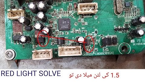 GX 6605s-s17030 gx6605S full dead & repair for easy  Hindi Urdu complete tutorial.red light hanging