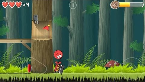Red Ball 4 - Deep Forest - Level #27 - Android Gameplay