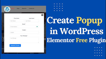 How to Create a Popup in WordPress Using Elementor Free Plugin (No Coding Needed)