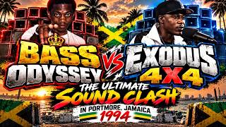BASS ODYSSEY vs EXODUS 4X4 💥 BRUTAL SOUND CLASH! PORTMORE 1994