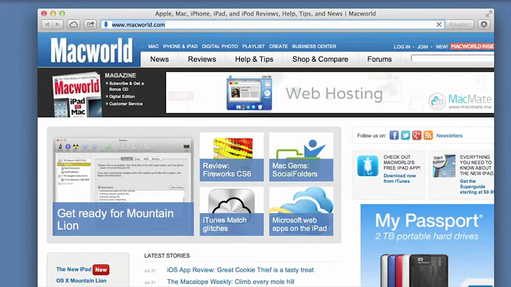 Mountain Lion Review - Macworld