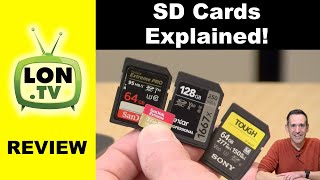 SD Cards Explained! What do all of those symbols mean ? How to choose the right one for you.