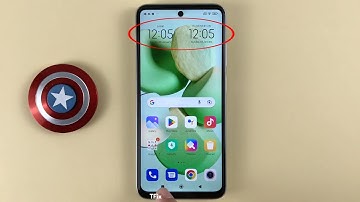 How to enable/disable dual clock on home screen on Xiaomi Redmi 10 Android 12