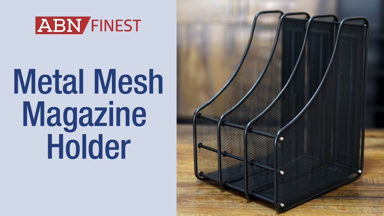 Desktop Magzine Holder - 3 Sections Magazine File Organizer Ideal