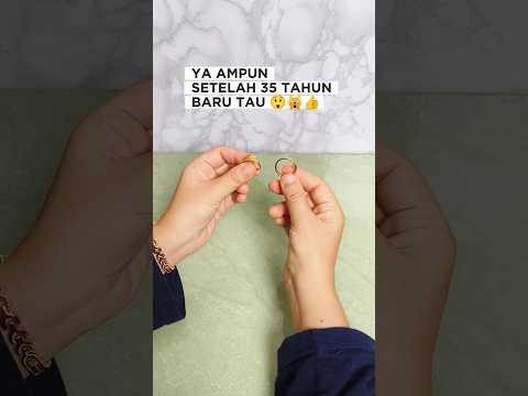 tips mengetahui emas asli dan palsu dari bunyinya #lifehacks #tipsandtricks