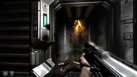 Doom 3 Playthrough on the PC-(Alpha labs sector 1 pt 2) Pt.11 in HQ