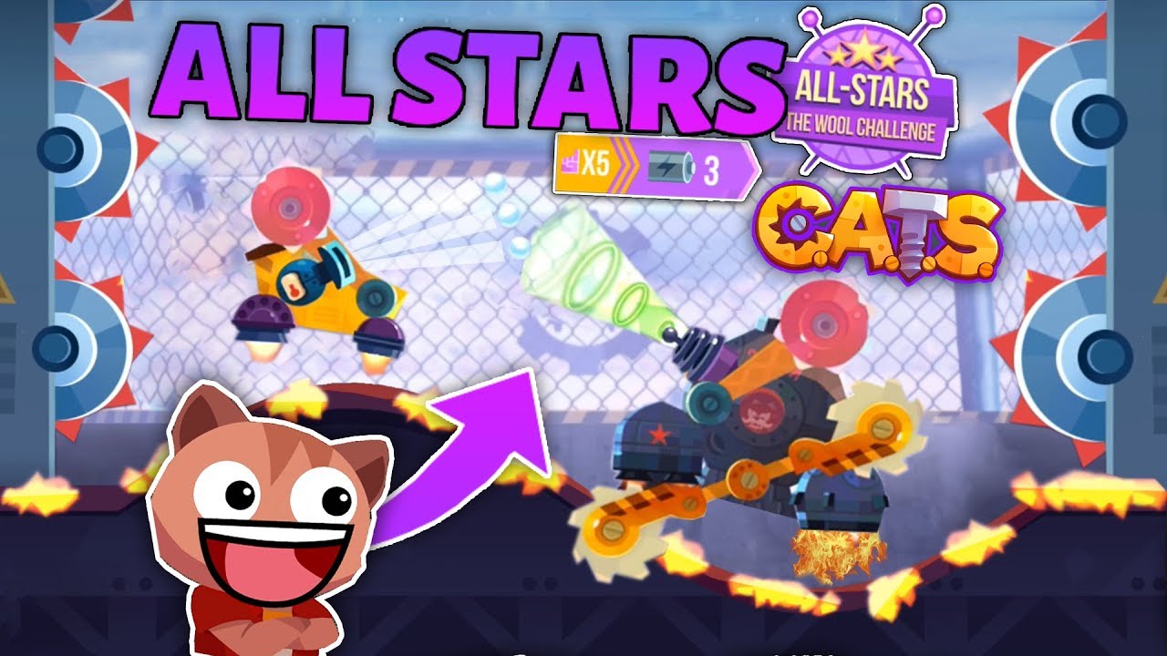 C.A.T.S NEW ALL-STARS EVENT GAMEPLAY!! The Wool Challenge - Crash Arena Turbo Stars