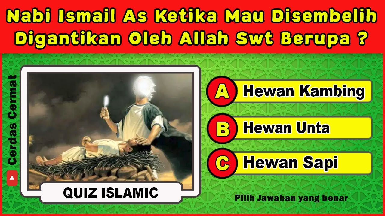 KUIS HARI RAYA IDUL ADHA | QUIZ SEJARAH QURBAN | CC177 - YouTube