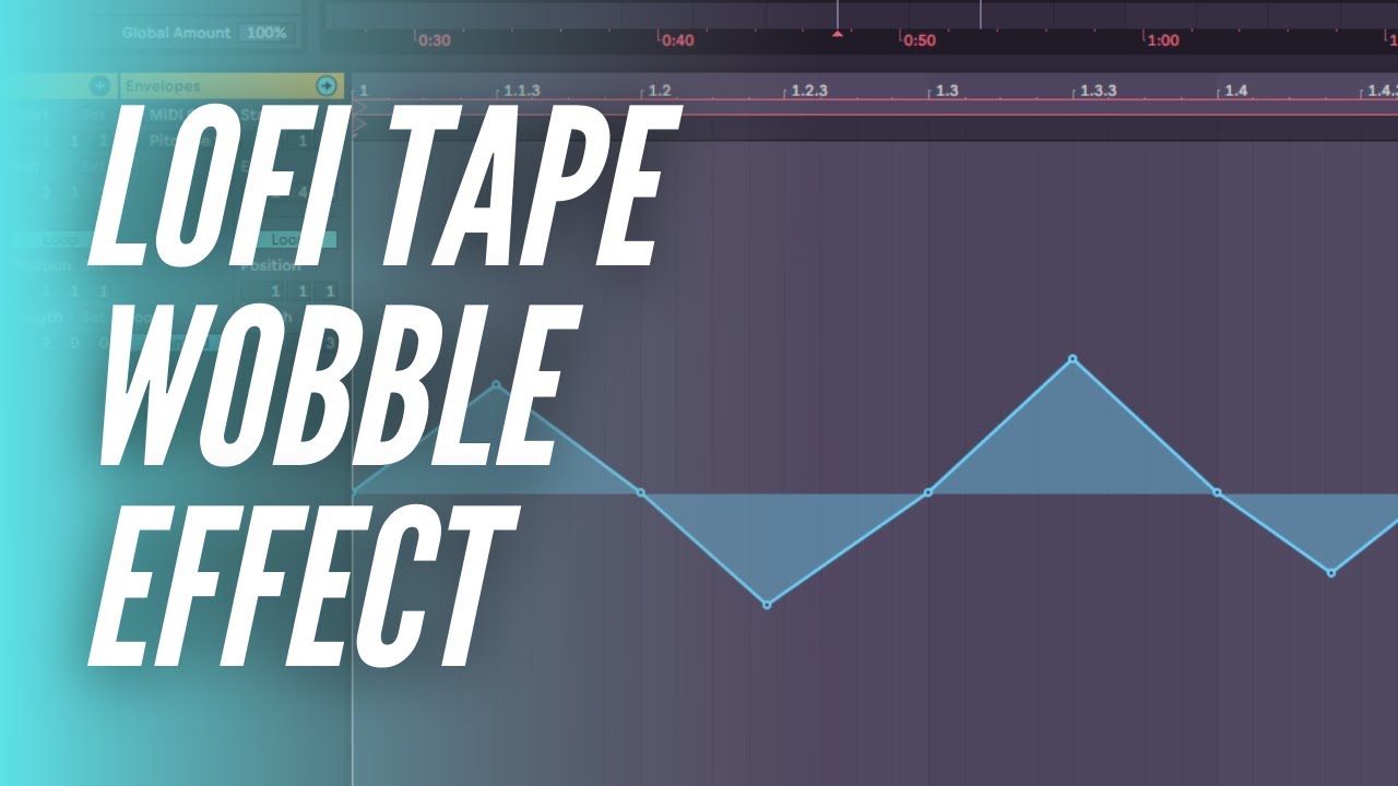 How To Make A LOFI TAPE WOBBLE EFFECT - Ableton Live 10 Tutorial - YouTube