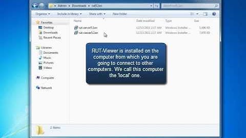 Installing Remote Utilities