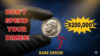 Top 5 Most Valuable Roosevelt Dime Coins | Rare & Expensive Dimes Worth Big Money