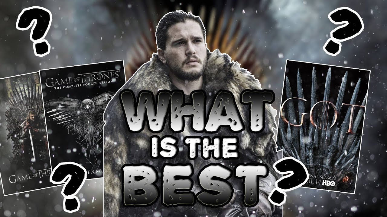 GAME OF THRONES - All 8 seasons ranked from worst to best