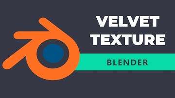 How to make velvet texture in Blender | Blender 4.1 Tutorial