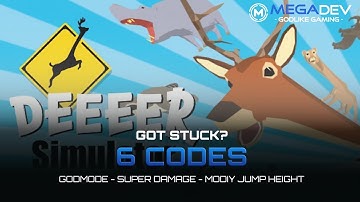 DEEEER SIMULATOR Cheats: Godmode, Mega-Damage, Modify Jump Height, ...| Trainer by MegaDev