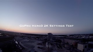 DJI Phantom 1 - GoPro Hero3 2K Settings Test - Winnipeg, Manitoba