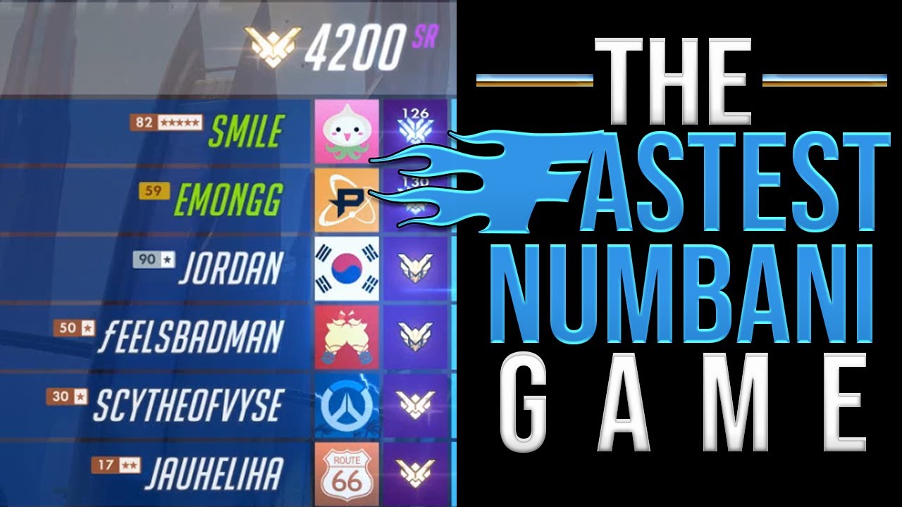 Kabaji - Fastest Numbani Game