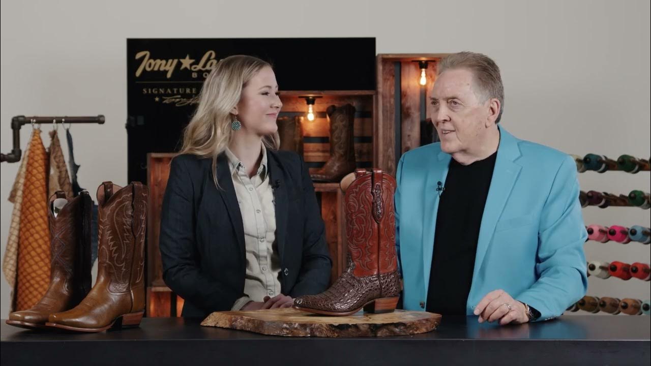 A Complete Guide to Tony Lama Cowboy Boots: Toe Shapes - YouTube