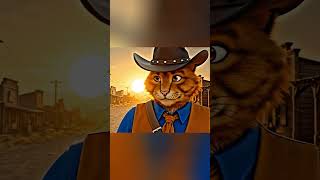 This town sleeps safely because of one cowboy cat