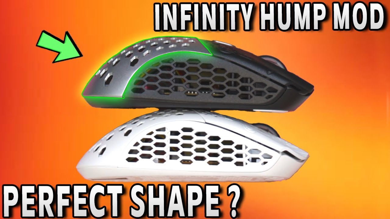 Finalmouse Starlight用のモジュラーシェル InfinityMice Hump Pro V2