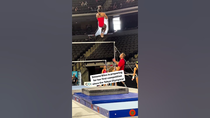SIMONE BILES IS BACK! 🐐🥇