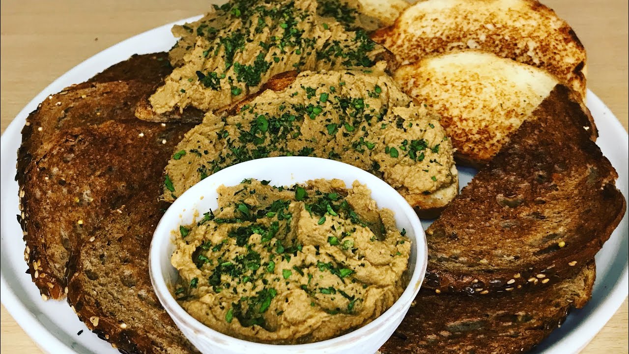 Паштет из куриной грудки с грибами