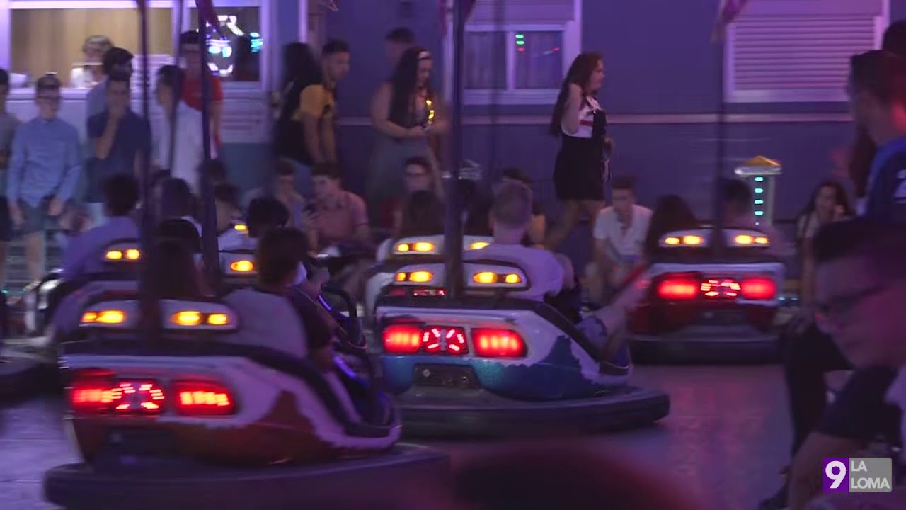 Feria de Baeza 2018 · Ambiente feria de noche 7